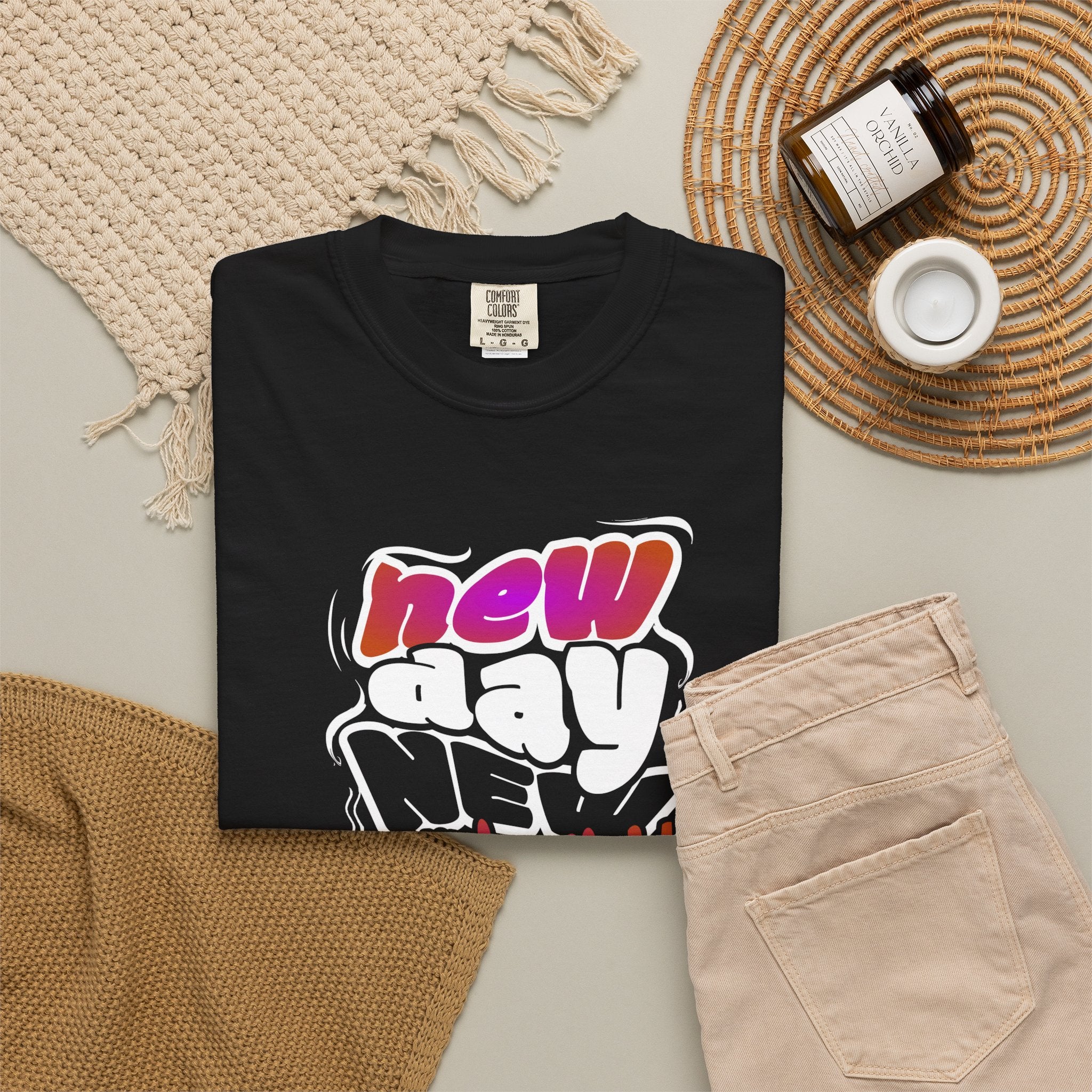 New Warning Light - Funny Boxy Tee