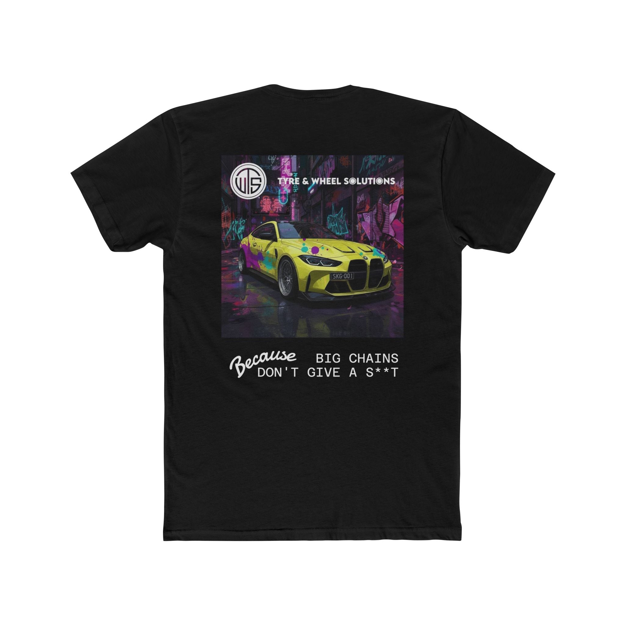 COLLAB PRODUCT | "Because Big Chains Don't Give A S**t" Tee — TWS