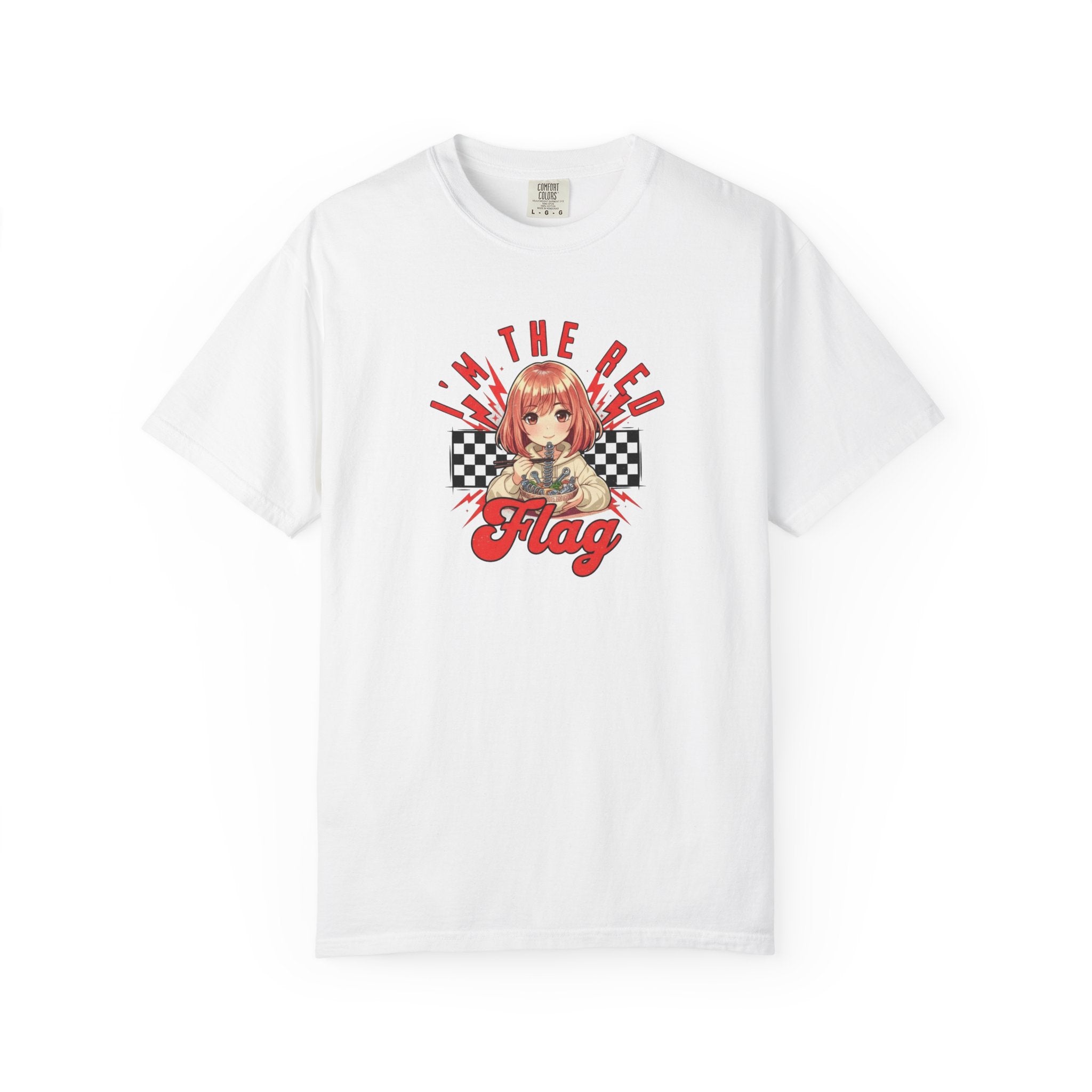 "I'm the Red Flag" Boxy Tee