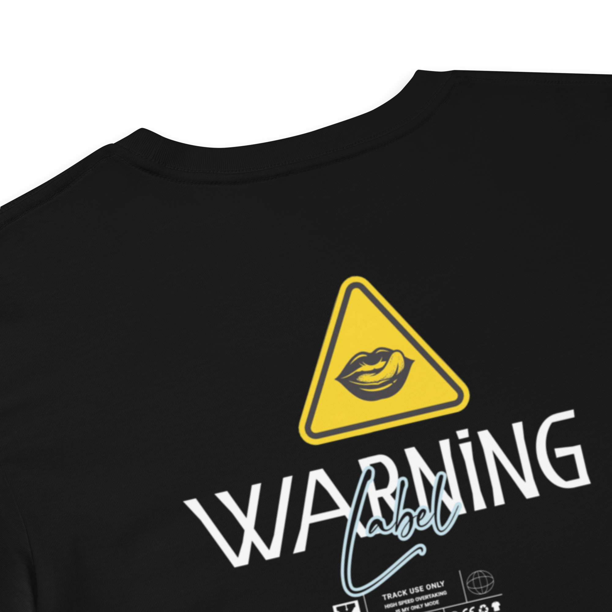 The Warning Label Crop Tee | Women’s Car Streetwear