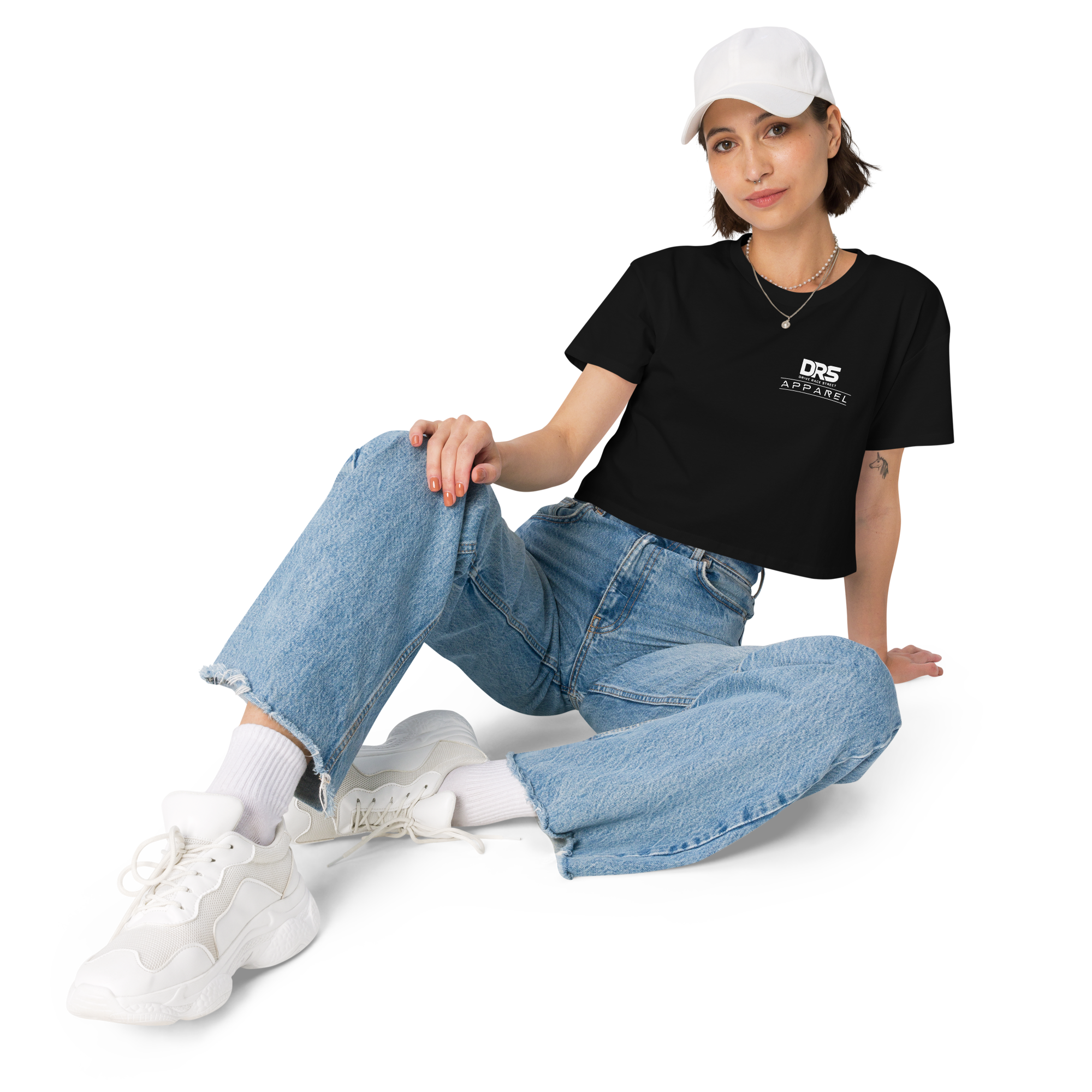 Cute But Will Gap You Cropped Tee | Women’s Car Streetwear