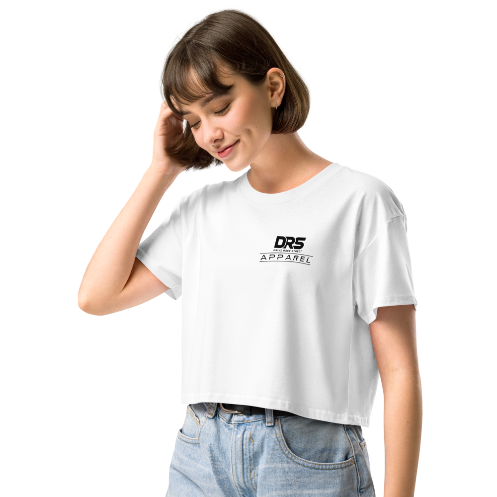 “I Don't Chase; I Just Overtake" Anime Graphic Crop Top
