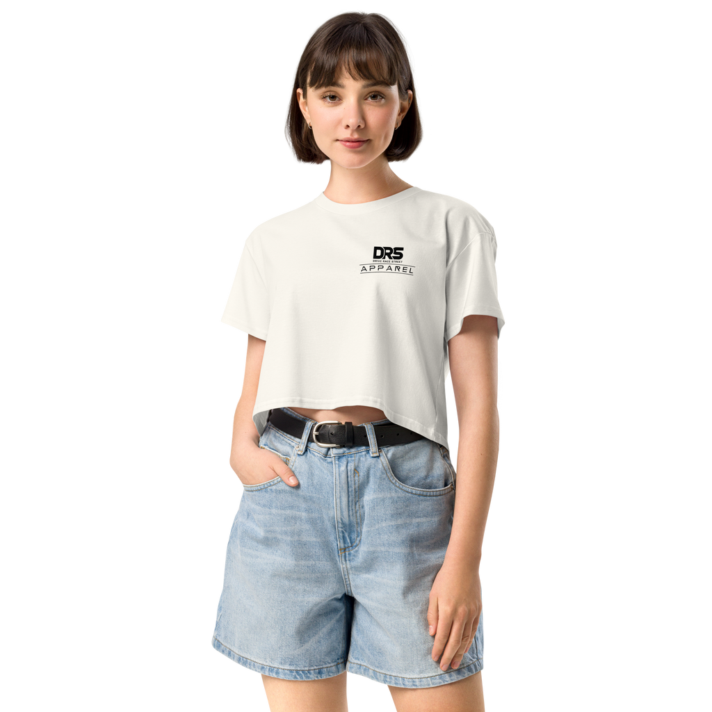 Does This Exhaust Make Me Look Loud | Women's JDM Graphic Crop Top