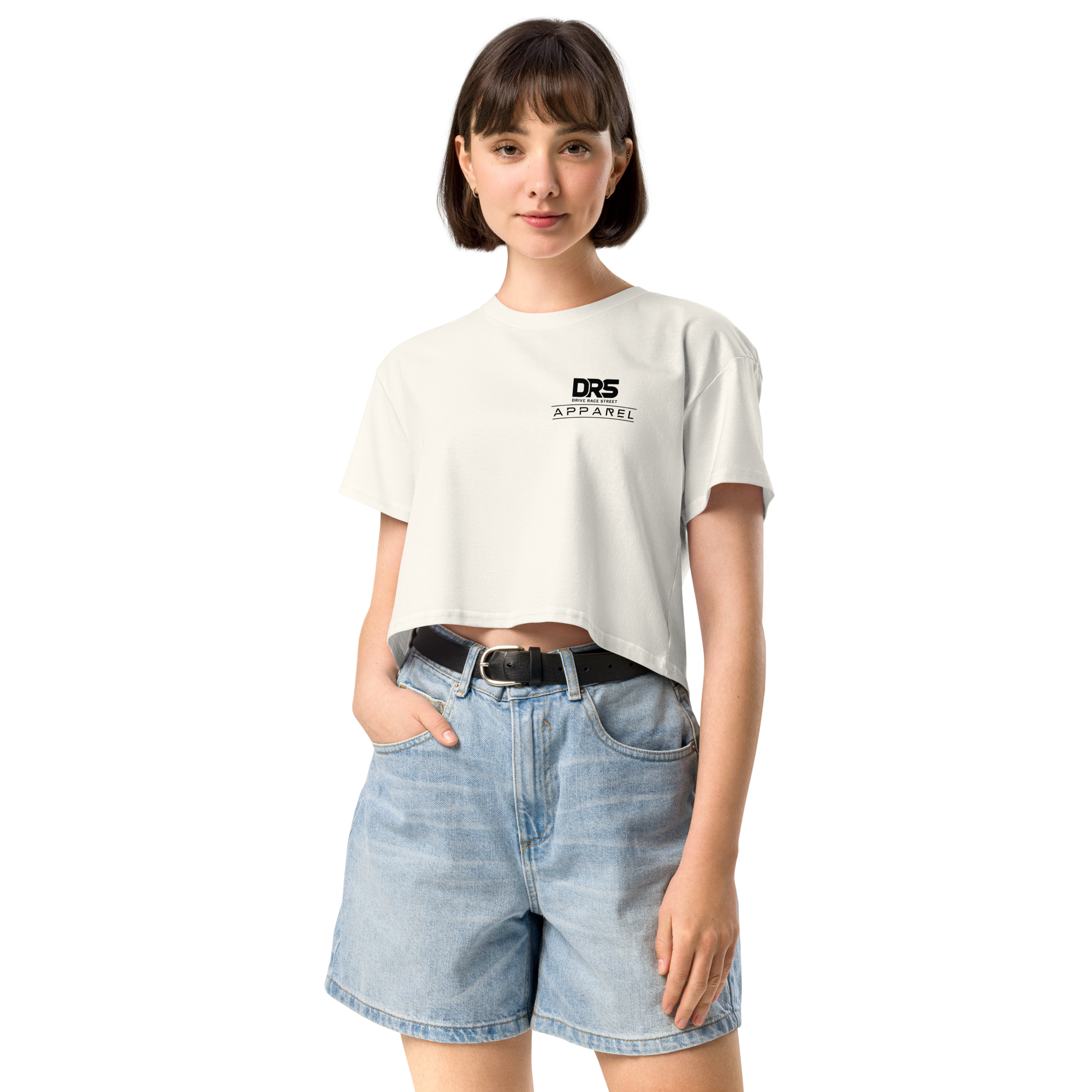 Does This Exhaust Make Me Look Loud | Women's JDM Graphic Crop Top