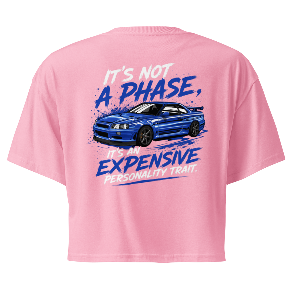 Expensive Personality Trait Crop Tee