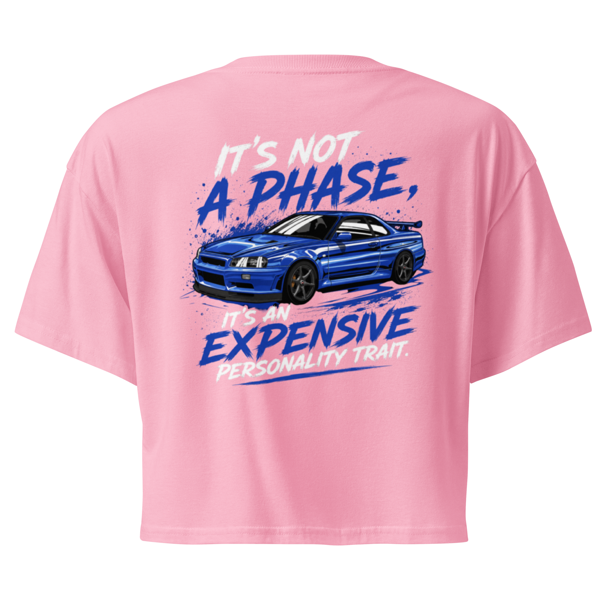 Expensive Personality Trait Crop Tee