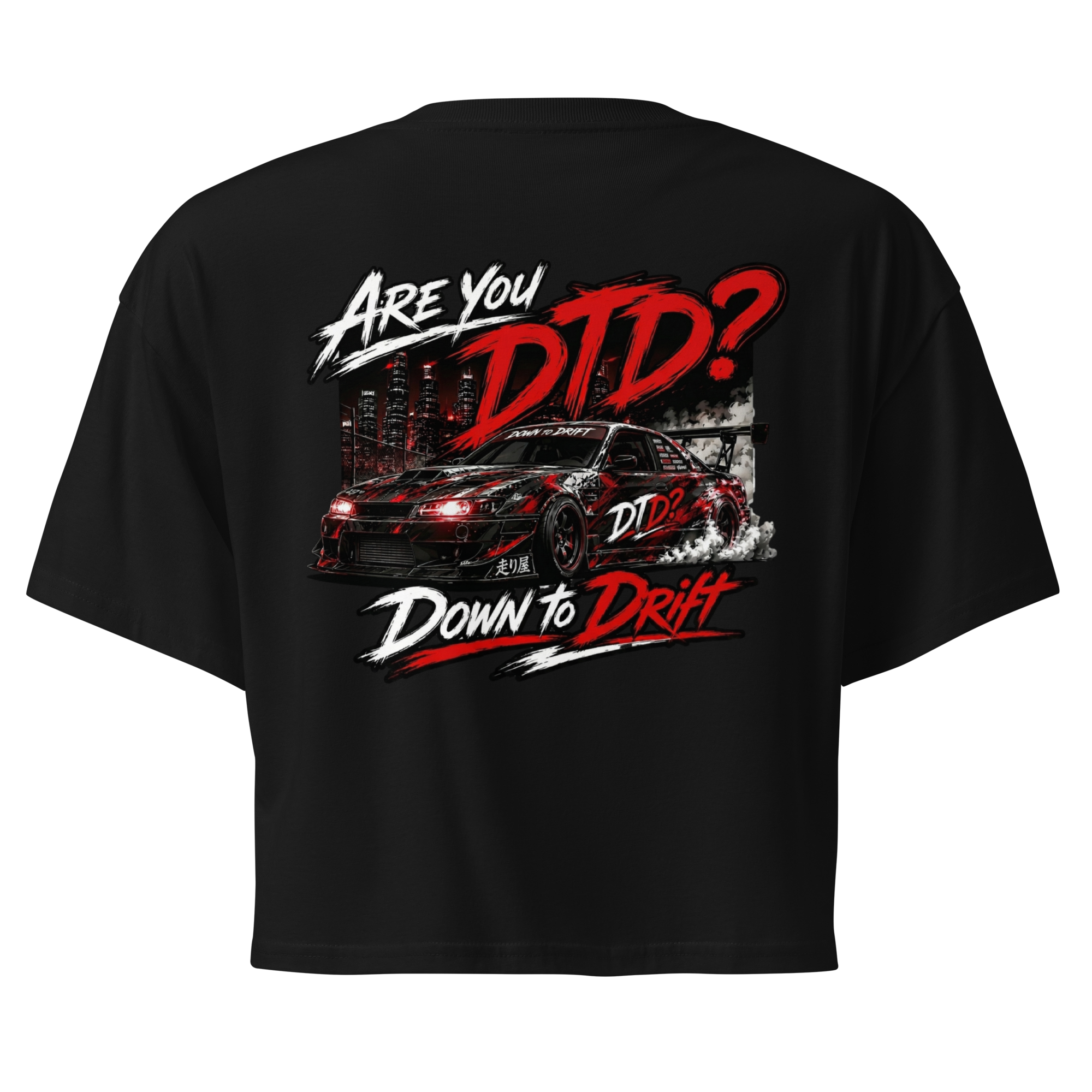"Are You DTD?" Streetwise Drift Heavyweight Graphic Tee