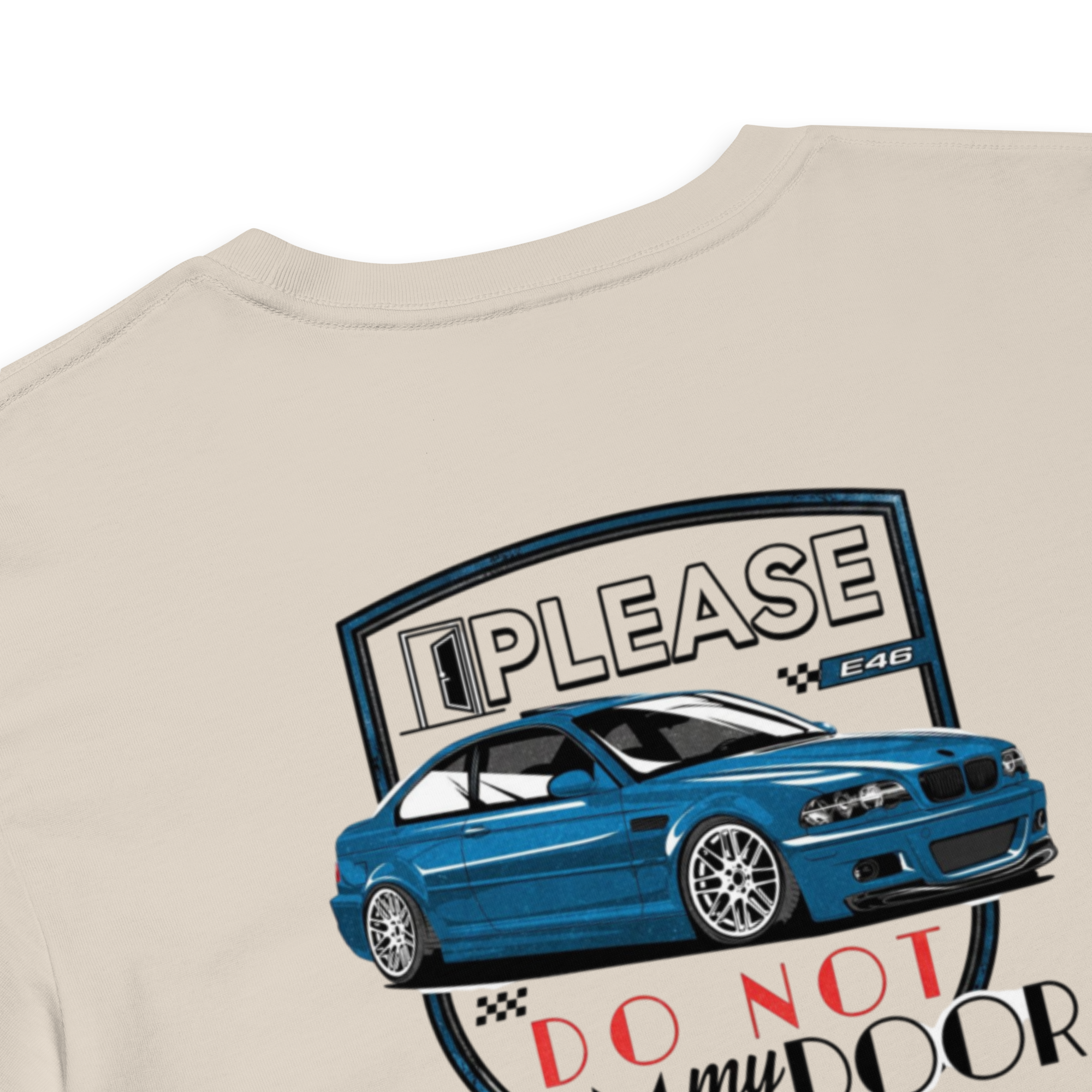 Please Do Not Slam My Door – E46 Crop Tee