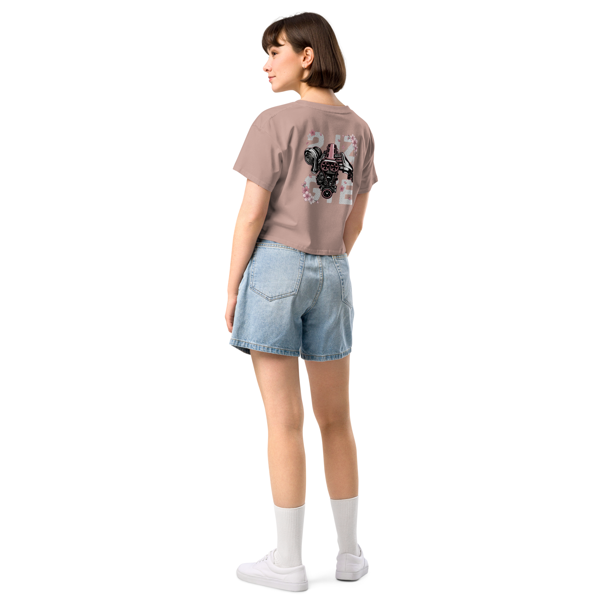 2JZ GTE | Racing Graphic Women's Crop Tee