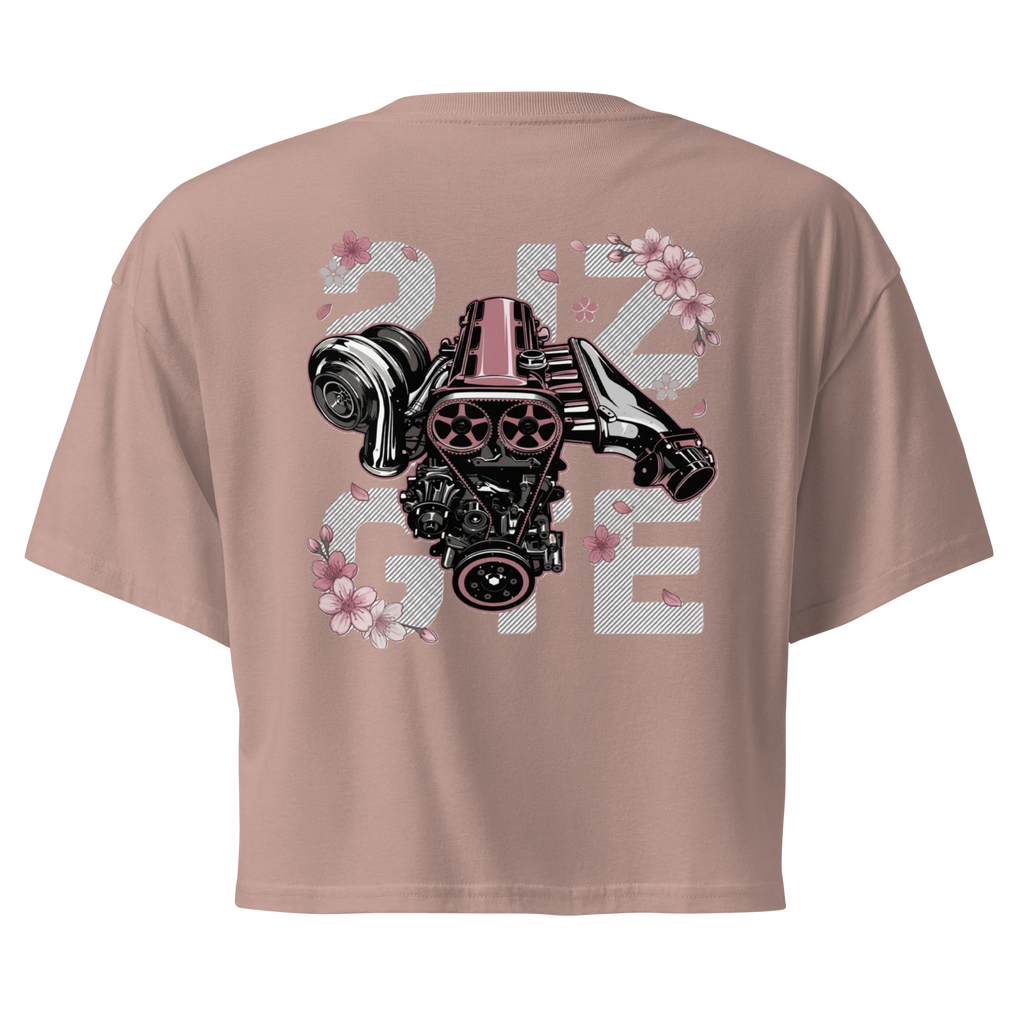 2JZ GTE | Racing Graphic Women's Crop Tee