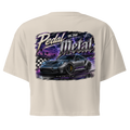 Pedal to the Metal | Women's Porsche GT3 RS Crop Top | Car Girl Streetwear
