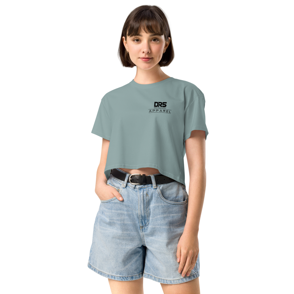 Gearhead Bouquet Crop Tee — Flowers, Spanners & Coilovers