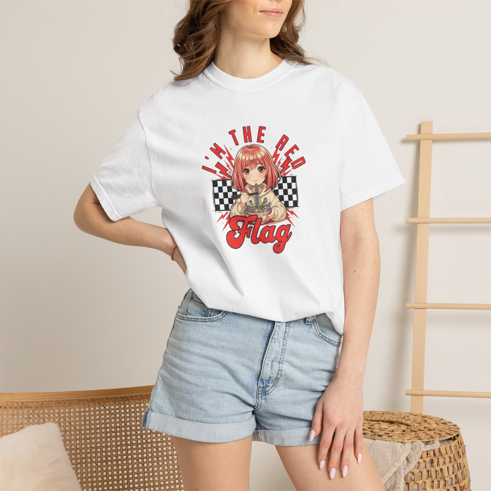 "I'm the Red Flag" Boxy Tee