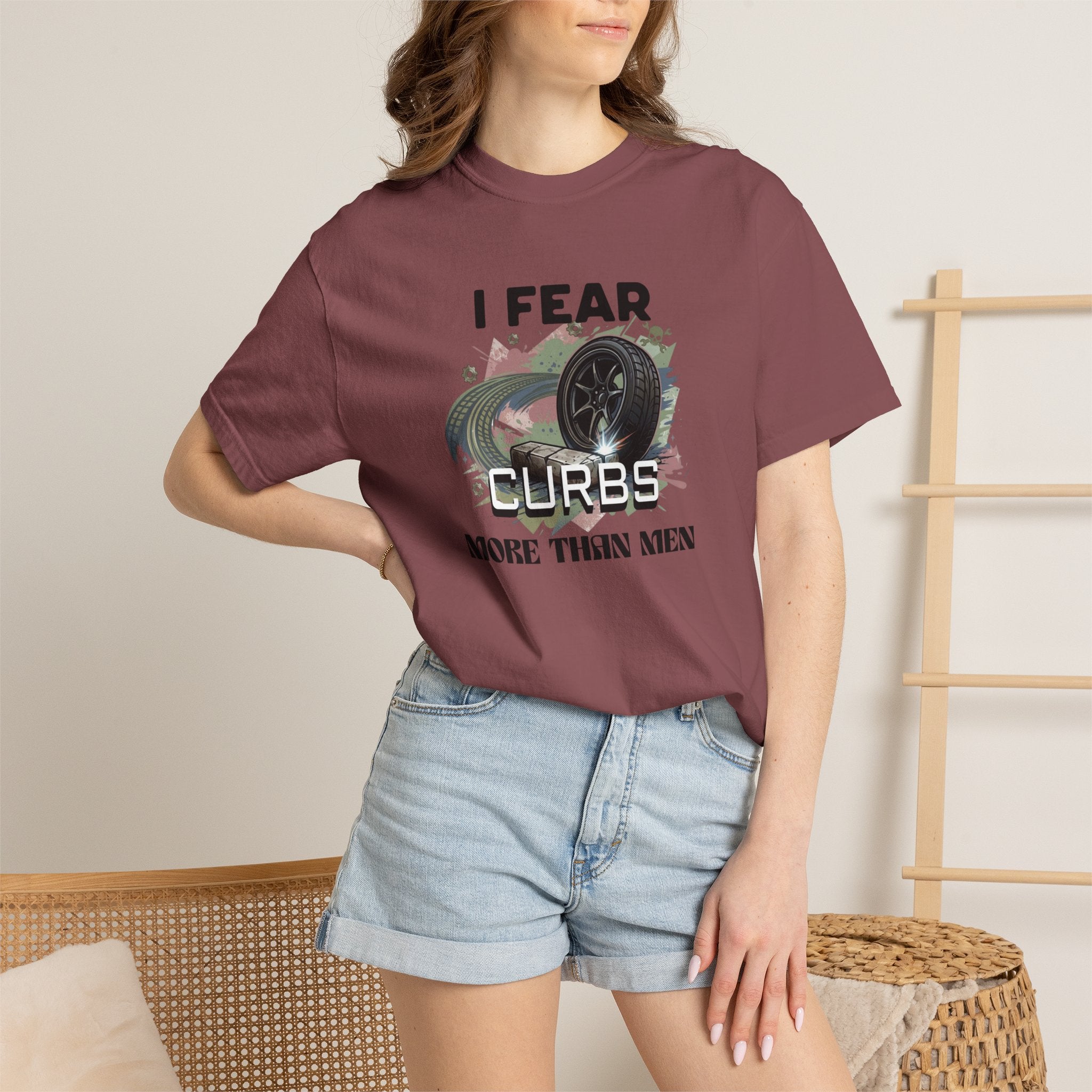 "Fear Curbs More Than Men" Streetwear Tee