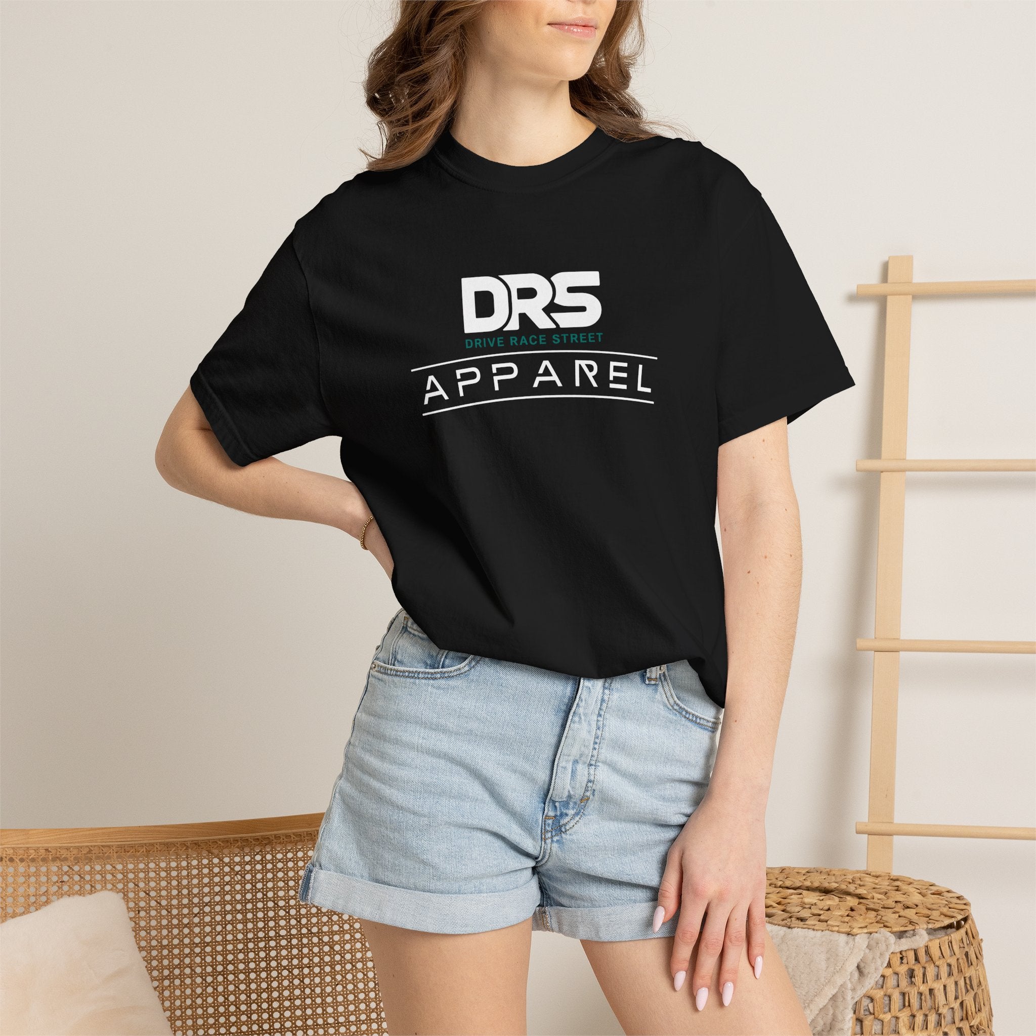 "DRS Apparel" Custom Logo Boxy Tee