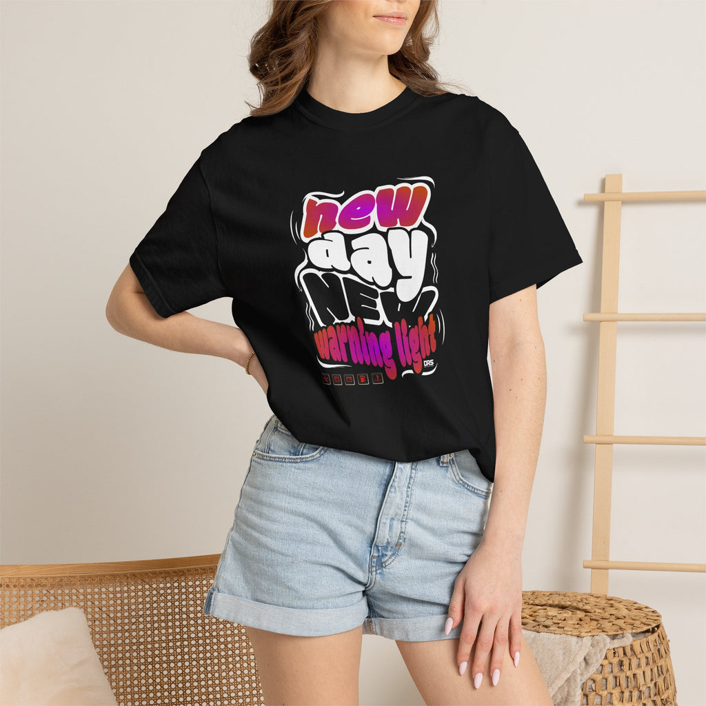 New Warning Light - Funny Boxy Tee